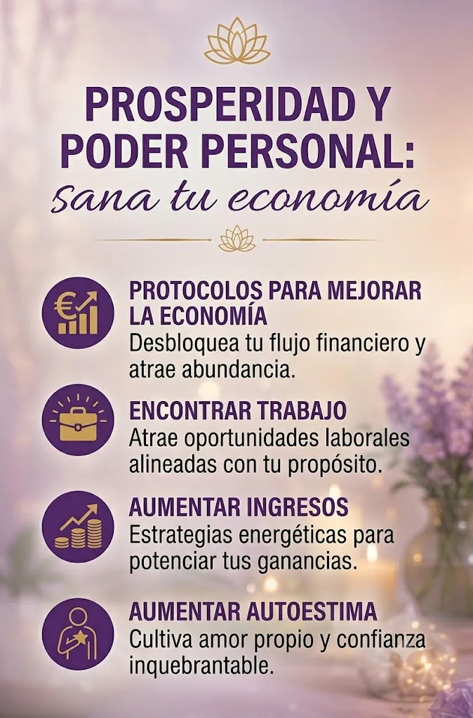 Protocolos simbólicos para objetivos económicos, laborales y de poder personal